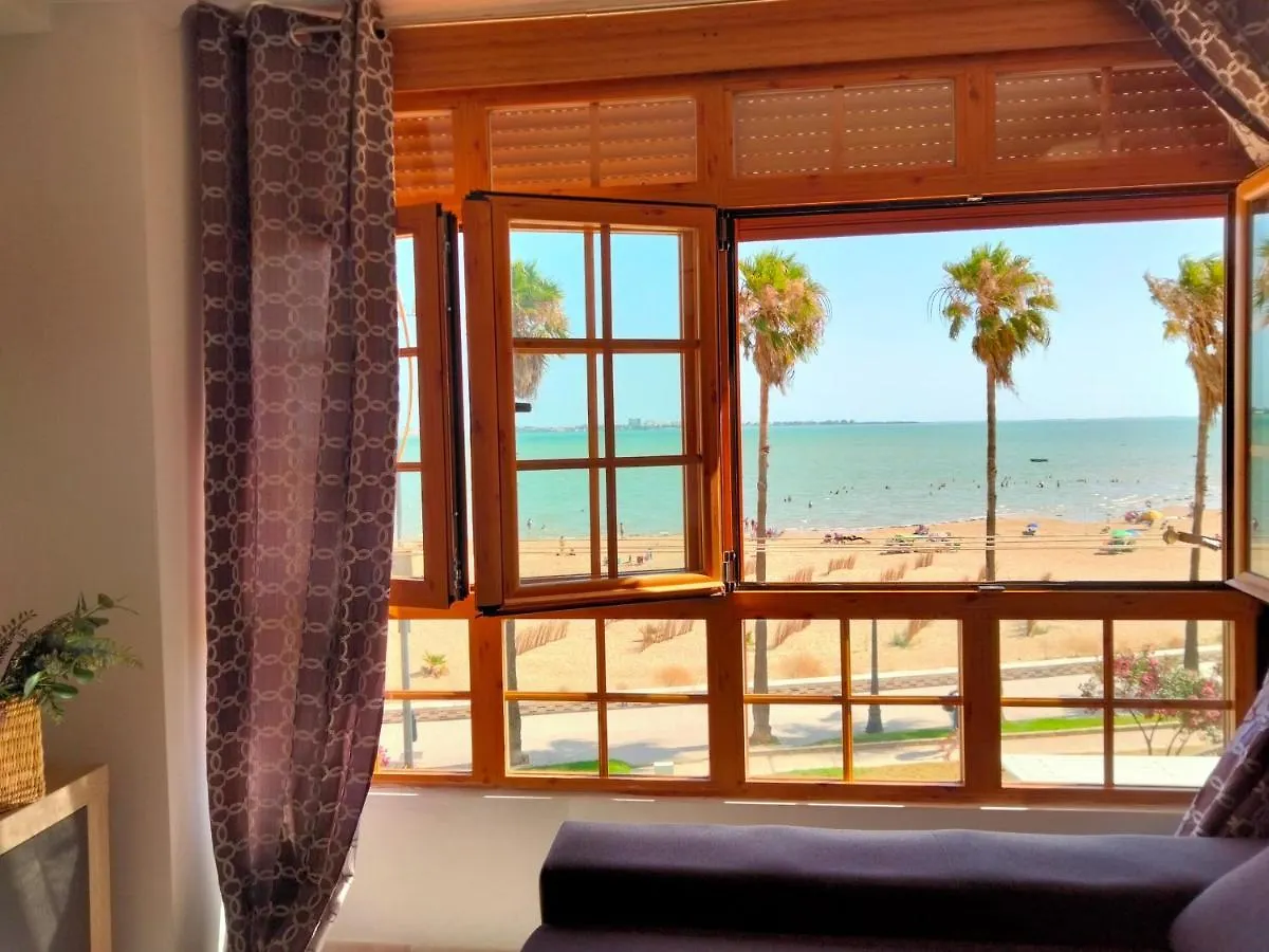 Apto. Bergantin, Playa De La Cachucha. Wifi, A/C contacts