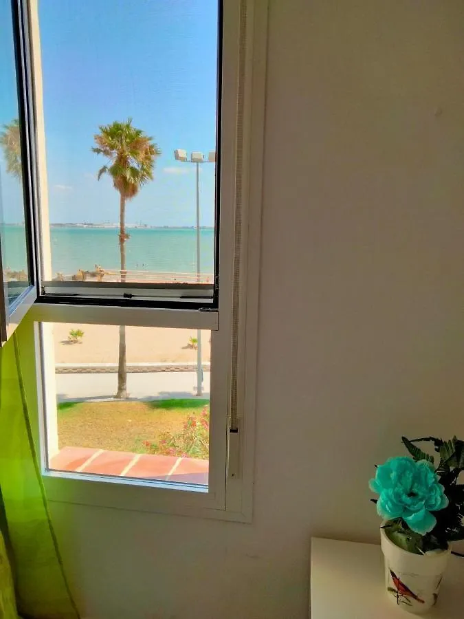 Apto. Bergantin, Playa De La Cachucha. Wifi, A/C Puerto Real Apartment